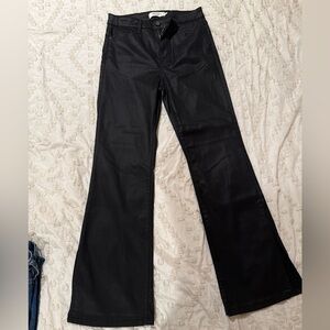 Hidden Jeans Black Shimmer High Rise Stretch Bootcut Jeans Size 29